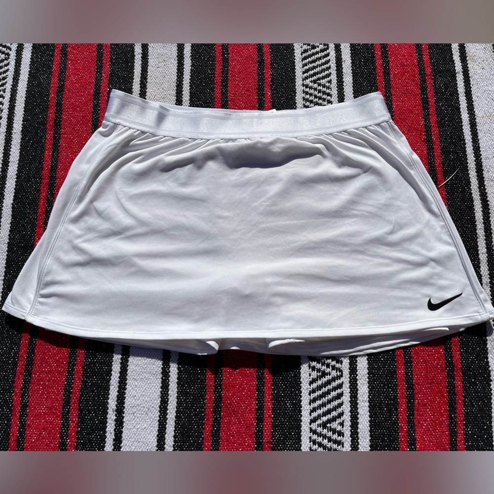 Nike White Tennis Skirt